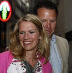 Amsterdam 31 mei 2008
Prins Maurits en Prinses Marilene vrieren hun 10 jarig huwelijksfeest in de supper Club. 
Emily Bremers met man en Vanessa Loudon