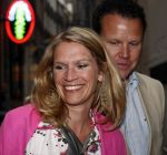 Amsterdam 31 mei 2008
Prins Maurits en Prinses Marilene vrieren hun 10 jarig huwelijksfeest in de supper Club. 
Emily Bremers met man en Vanessa Loudon