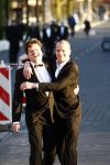 Hilversum 20 maart 2009
Schaatsgala bij studio 21. Erben Wennemars met Arjan Bos van TVM
Peter Smulders bv