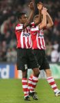 Eindhoven, 19 September 2007 Seizoen 2007/2008 
Eerste wedstrijd Champions League PSV-CSKA Moskou, eindstand 2-1
Eric Addo