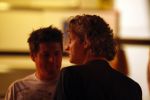 Hilversum 12 januari 2008
Erland Galjaard op naborrel van idols. Hij heeft niet met Wendy v Dijk staan praten.