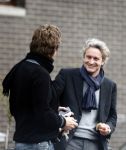 Hilversum 8 februari 2008
Erland Galjaard en John de Mol  bij televisie bedrijf i hilversum.
Peter Smulders bv