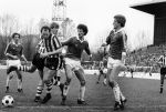 Rotterdam, 22 November 1981 Sparta-PSV, eindstand 0-2 Seizoen 1981/1982
Piet Wildschut, Ernie Brandts David Loggy, Louis v Gaal, Adrie v Kraaij