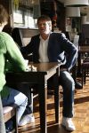 Eindhoven, 30 Oktober 2007
Erwin Koeman tijdens een intervieuw in het PSV stadion in Cafe/Restaurant 