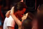 Hilversum 1 mei 2009
Halve finale van x factor in studio 22. Laurens en Eva x factor kussend
Peter Smulders bv