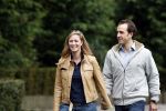 Amsterdam 29 april 2008
Fabienne de Vries met hond en nieuwe vriend Boudewijn in het beatrixpark.
Peter Smulders bv