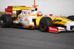 Barcelona 11 maart 2009
Test dag voor de formule 1 teams op het circuit van Barcelona. Fernando Alonso in een ING Renault
Peter Smulders bv