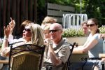 Laren 23 mei 2008
Ferdi Bolland met zijn vrouw op terras bij auberge.