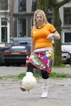 Amsterdam 23 april 2006
Voetballen voor SOS kinderdorpen in Amsterdam.
Fiona Hering