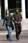Amsterdam 13 april 2009
Frank Rijkaard met zijn nieuwe vriendin Stephanie Fransen. Ze vertrekken bij zijn nieuwe huis en gaan lunchen bij het Hilton hotel.
Peter Smulders bv