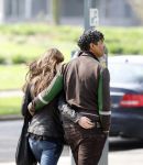 Amsterdam 13 april 2009
Frank Rijkaard met zijn nieuwe vriendin Stephanie Fransen. Ze vertrekken bij zijn nieuwe huis en gaan lunchen bij het Hilton hotel.
Peter Smulders bv