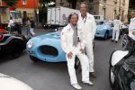Brescia 15 mei 2008
Start van de Mille Miglia in Brescia. State of art rijdt met 2 porsches mee. 
Han Brouwers en Frank Soree