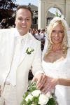 Fijnaart - Willemstad 9 mei 2008
Frans Bauer en Mariska Bauer trouwen. 
Christiaan Frans jr en Jan zijn er natuurlijk bij.