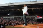 Eindhoven, 14 Juni 2008
Gastoptreden van Frans Bauer bij het 4daagse concert van Guus Meeuwis in het PSV stadion