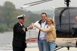 Oosterbeek, 24 April 2008
Frans Bauer komt samen met zijn a.s. vrouw Mariska Bauer aan met de helicopter.
Zij zijn gelandt op de huwelijksboot de 