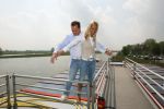 Oosterbeek, 24 April 2008
Frans Bauer komt samen met zijn a.s. vrouw Mariska Bauer aan met de helicopter.
Zij zijn gelandt op de huwelijksboot de 