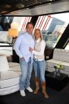 Oosterbeek, 24 April 2008
Frans Bauer komt samen met zijn a.s. vrouw Mariska Bauer aan met de helicopter.
Zij zijn gelandt op de huwelijksboot de 