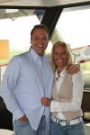 Oosterbeek, 24 April 2008
Frans Bauer komt samen met zijn a.s. vrouw Mariska Bauer aan met de helicopter.
Zij zijn gelandt op de huwelijksboot de 