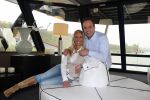 Oosterbeek, 24 April 2008
Frans Bauer komt samen met zijn a.s. vrouw Mariska Bauer aan met de helicopter.
Zij zijn gelandt op de huwelijksboot de 