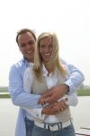 Oosterbeek, 24 April 2008
Frans Bauer komt samen met zijn a.s. vrouw Mariska Bauer aan met de helicopter.
Zij zijn gelandt op de huwelijksboot de 