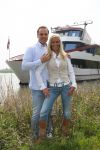 Oosterbeek, 24 April 2008
Frans Bauer komt samen met zijn a.s. vrouw Mariska Bauer aan met de helicopter.
Zij zijn gelandt op de huwelijksboot de 