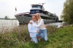 Oosterbeek, 24 April 2008
Frans Bauer komt samen met zijn a.s. vrouw Mariska Bauer aan met de helicopter.
Zij zijn gelandt op de huwelijksboot de 