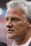 Eindhoven, 13 April 2008 Kampioenswedstrijd PSV-FC Twente, eindstand 1-1 Seizoen 2007/2008. PSV daardoor nog niet kampioen.
FC Twente trainer Fred Rutten
