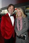 Rotterdam 16 december 2007
premiere Evita in het nieuwe Luxor theater. Frits Sissing met vrouw