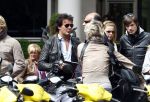 Amsterdam 18 mei 2008
Leco v Zadelhoff viert zijn 40e verjaardag met zijn vrienden in het hilton en ze maken een scooter rally door Amsterdam. 
Froukje de Both met vriend