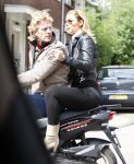 Amsterdam 18 mei 2008
Leco v Zadelhoff viert zijn 40e verjaardag met zijn vrienden in het hilton en ze maken een scooter rally door Amsterdam. 
Froukje de Both