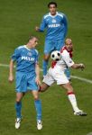 Amsterdam, 30 Januari 2008 Kompetitiewedstrijd AJAX-PSV, eindstand 0-2
Seizoen 2007/2008
Gabri in duel met Timmy simons