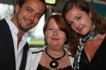 Molenaarsgraaf, 16 Mei 2008
Opening lief Babywear & Lifestyle.
PR man acteur Geert Hoes samen met zijn moeder Maud Hoes en zus
