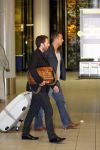 Amsterdam 27 augustus 2008
Geert Hoes en Arjen de vriend van Percy arriveren op schiphol nadat ze op Aruba zijn geweest voor de begrafenis van Percy.