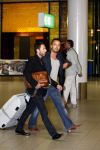Amsterdam 27 augustus 2008
Geert Hoes en Arjen de vriend van Percy arriveren op schiphol nadat ze op Aruba zijn geweest voor de begrafenis van Percy.
Peter Smulders bv