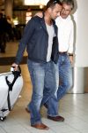 Amsterdam 27 augustus 2008
Geert Hoes en Arjen de vriend van Percy arriveren op schiphol nadat ze op Aruba zijn geweest voor de begrafenis van Percy. Geert met Chiel v Praag
Peter Smulders bv