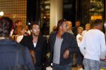 Amsterdam 27 augustus 2008
Geert Hoes en Arjen de vriend van Percy arriveren op schiphol nadat ze op Aruba zijn geweest voor de begrafenis van Percy.
Peter Smulders bv