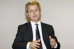 Den Haag 23 januari 2009 
Karel Hille interviewt Geert Wilders in de tweede kamer.
Peter Smulders bv
