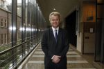 Den Haag 23 januari 2009 
Karel Hille interviewt Geert Wilders in de tweede kamer.
Peter Smulders bv
