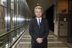 Den Haag 23 januari 2009 
Karel Hille interviewt Geert Wilders in de tweede kamer.
Peter Smulders bv