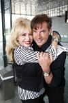 Hilversum 14 augustus 2008
Presentatie SBS met Popstars en het beste idee van Nederland bij beeld en geluid p het mediapark. Gerard Joling en Patricia Paay