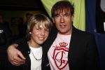 Uitgeest 16 januari 2008
Gerard Joling  bij nieuwjaarsreceptie in bob s saloon. Gerard met Andre Hazes jr