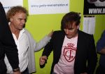 Uitgeest 16 januari 2008
Gerard Joling  bij nieuwjaarsreceptie in bob s saloon. met Wino
