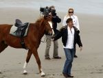 Schagen 17 april 2008
Opnames videoclip Gerard Joling met paarden op het strand. Geert Hoes en Wino Ontzigt zijn ook aanwezig.
Peter Smulders bv