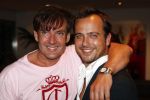 Amsterdam 24 mei 2008
Toppers in concert in de Arena met:
Rene Froger Gordon en Gerard Joling.
Gerard met Geert Hoes