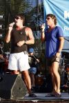 Curacao 31 december 2008
Sound check Jeroen v d Boom op Mambo Beach voor oudjaarsconcert. Jeroen met Geard Joling op het podium
Peter Smulders bv