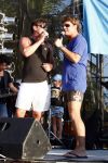 Curacao 31 december 2008
Sound check Jeroen v d Boom op Mambo Beach voor oudjaarsconcert. Jeroen met Geard Joling op het podium
Peter Smulders bv