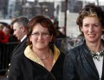 Amsterdam 1 februari 2008
Feest koningin Beatrix en Prinses Margriet voor hun 70e en 65e verjaardag in Carre.
Gerda Verburg met vriendin