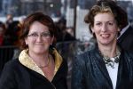 Amsterdam 1 februari 2008
Feest koningin Beatrix en Prinses Margriet voor hun 70e en 65e verjaardag in Carre.
Gerda Verburg met vriendin