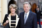 Den Haag 16 september 2008
Prinsjesdag 2008 op het binnenhof.
Gerrit Braks met zijn vrouw