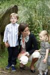 Apeldoorn 30 mei 2008
Prins Maurits Prinses Marilene en hun kinderen Prinses Anna Prins Lucas en Prinses Felicia  tijdens fotoshoot vanwege 10 jarig huwelijk in de apenheul.